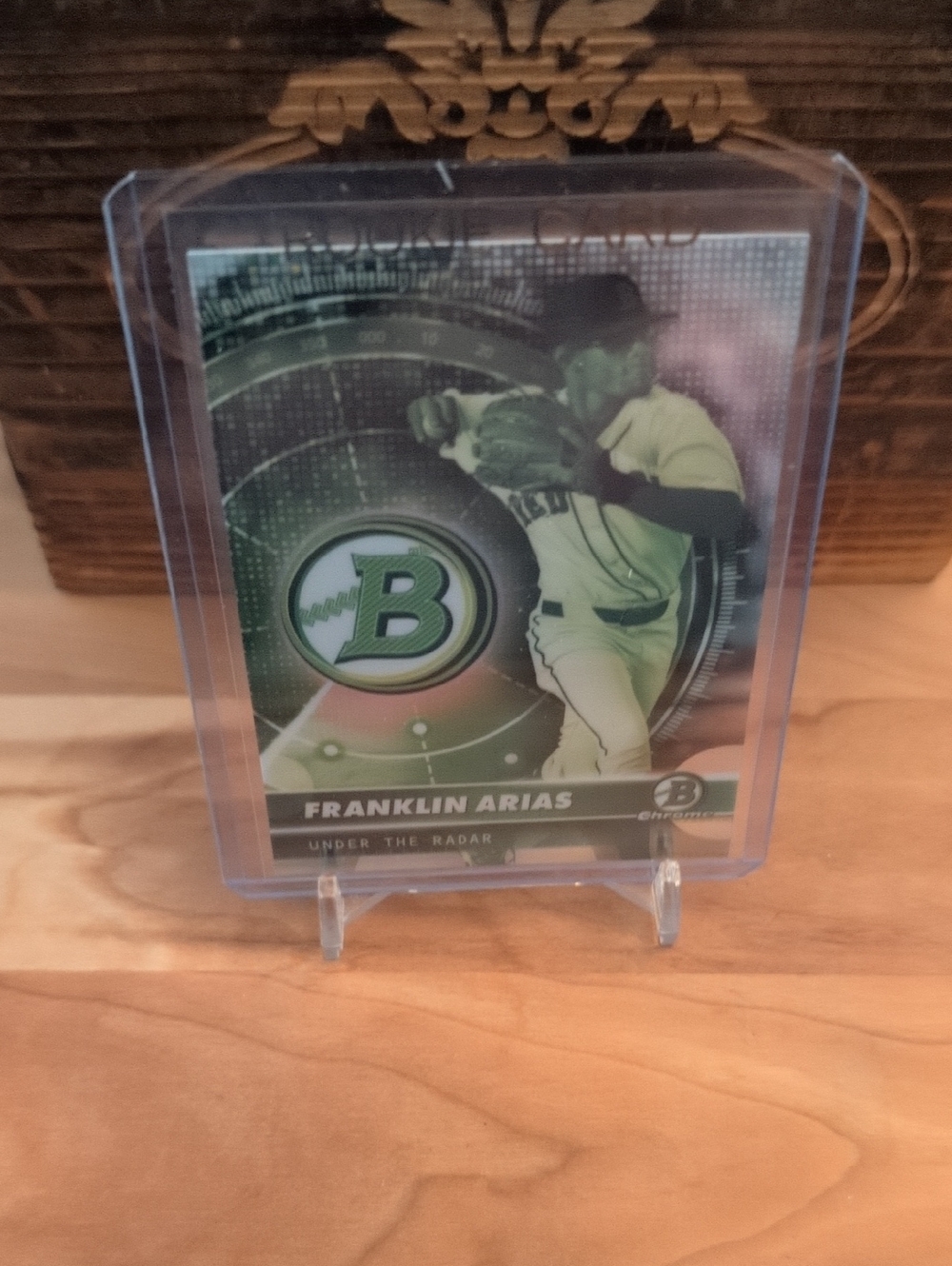 2026 Bowman Chrome Franklin Arias Under The Radar Green Rookie Card Red Sox